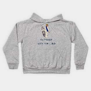 On Board With The Lord Kids Hoodie